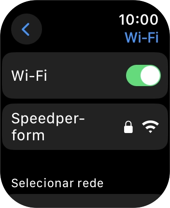 Prima a Digital Crown para terminar e voltar ao ecrã inicial.