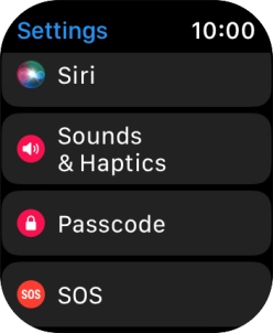 Press Siri.