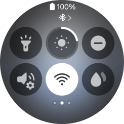 Press the Do Not Disturb icon to turn the function on or off.