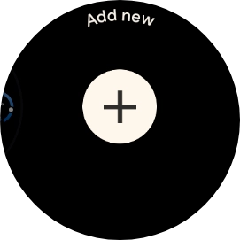 Press the add icon. Press the add icon.