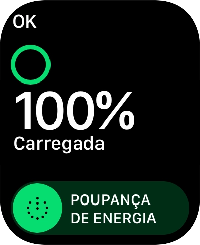 Prima o ícone de ligar e arraste-o para a direita.