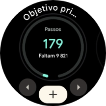 Prima o ícone para adicionar.