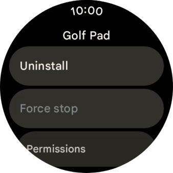 Press Uninstall.
