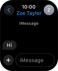 Press iMessage.