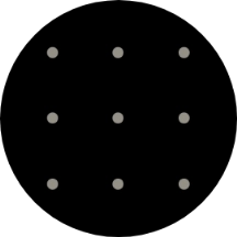 Arraste o dedo no ecrã ligando pelo menos quatro pontos e siga as indicações no ecrã para definir um padrão como código de bloqueio.