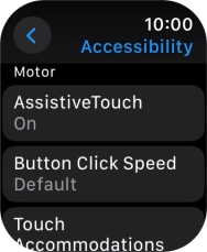 Press the required category below 'Motor' and follow the instructions on the screen to select the required settings.