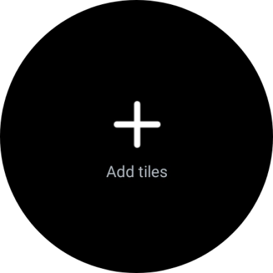 Press Add tiles.