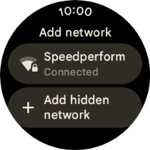 Press the crown to return to the home screen.