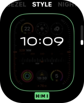 Press the Digital Crown twice to return to the home screen.