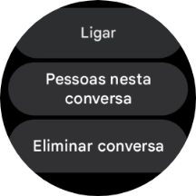 Prima Eliminar conversa.