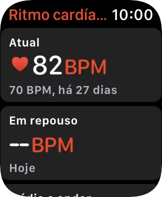 Prima a Digital Crown as vezes necessárias para terminar e voltar ao ecrã inicial.