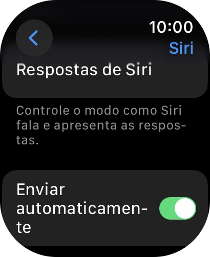 Prima Respostas de Siri.