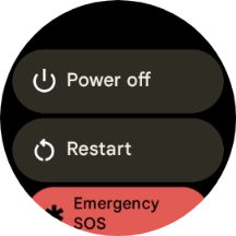 Press Power off.