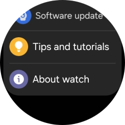 Press About watch.
