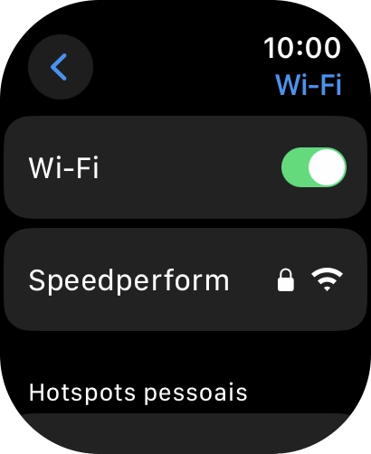 Prima a Digital Crown para terminar e voltar ao ecrã inicial.