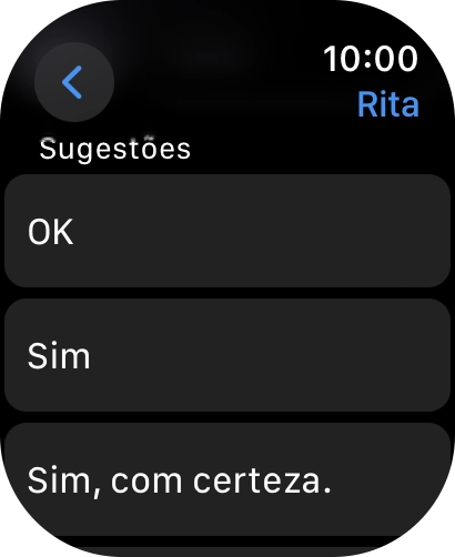 Prima a resposta rápida pretendida.