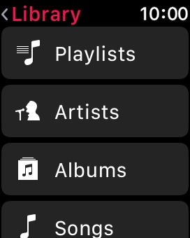 Press Playlists.