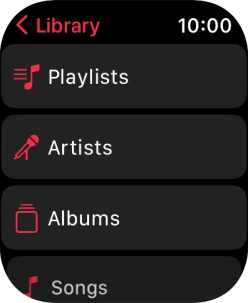 Press Playlists.