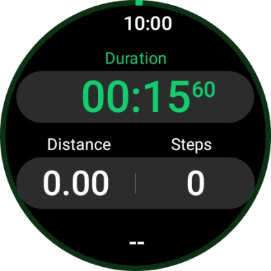 Press and hold the Return key to pause an activity. Press and hold the Return key to pause an activity.