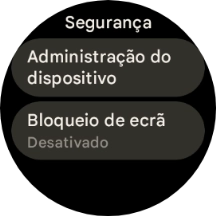 Prima Bloqueio do ecrã.
