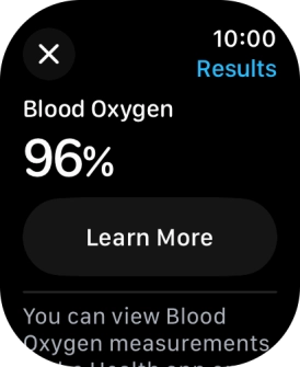 Your result is displayed on the screen.