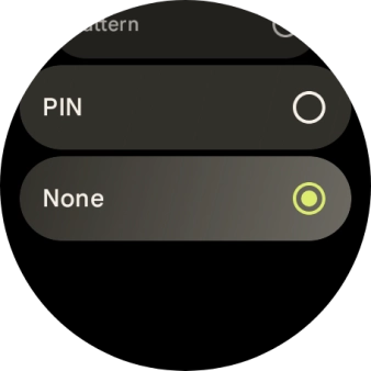 Press None.