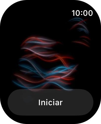 Prima Iniciar e aguarde um momento enquanto é efetuada a medição.