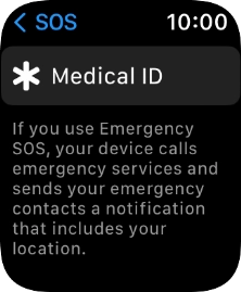 Press Medical ID.