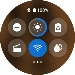 Press the low power mode icon.