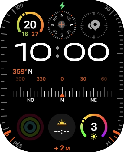 Quando o ícone de bateria em carregamento for mostrado no ecrã, a bateria está em carregamento.