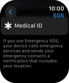 Press Medical ID.