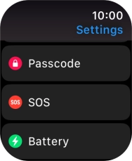 Press Passcode.