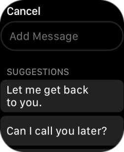 Press Add Message and record the message.