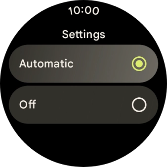 Press Off.