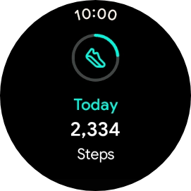 Slide your finger right starting from the left side of the screen to go back to the overview of your daily activities. Slide your finger right starting from the left side of the screen to go back to the overview of your daily activities.