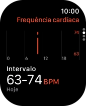 Prima a Digital Crown as vezes necessárias para voltar ao menu principal.