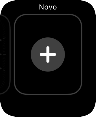 Prima o ícone para adicionar.