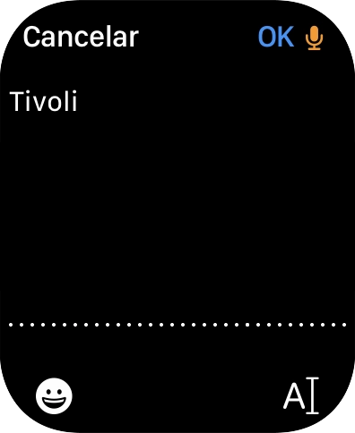 Diga “[o destino pretendido]”.