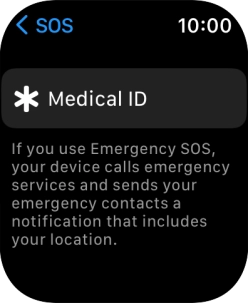 Press Medical ID.