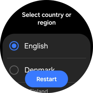 Press Restart.