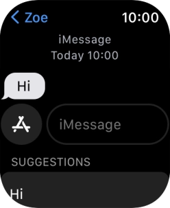 Press iMessage.