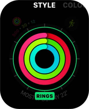 Press the Digital Crown twice to return to the home screen.