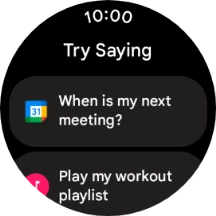 Press the crown to return to the home screen.