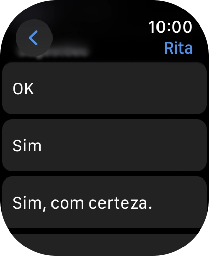 Prima a resposta rápida pretendida.