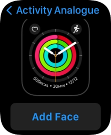 Press Add Face.
