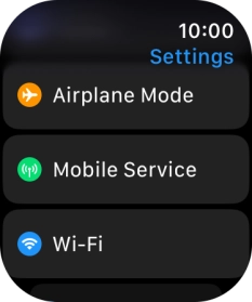 Press Wi-Fi.