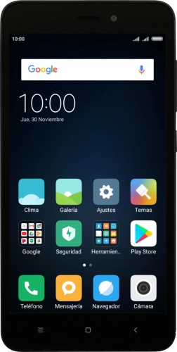 Imagen 1: Vista frontal del Xiaomi Redmi 4A - Black