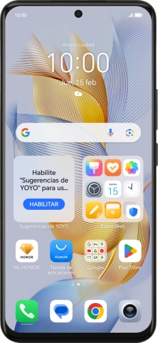 Imagen 1: Vista frontal del HONOR 90 - Black