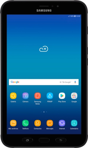 Imagen 1: Vista frontal del Samsung Galaxy Tab Active 2 - Black