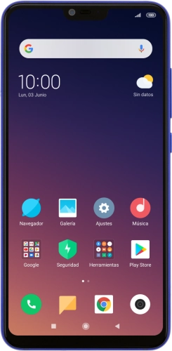 Imagen 1: Vista frontal del Xiaomi Mi 8 Lite - MidnightBlue